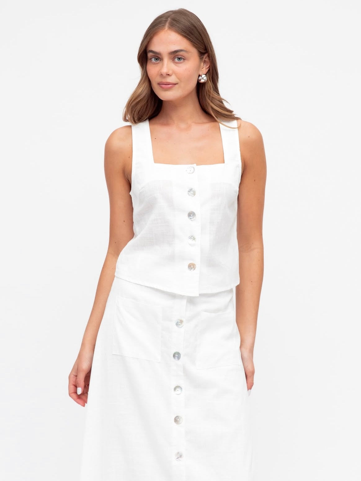 The Kylie Top - White