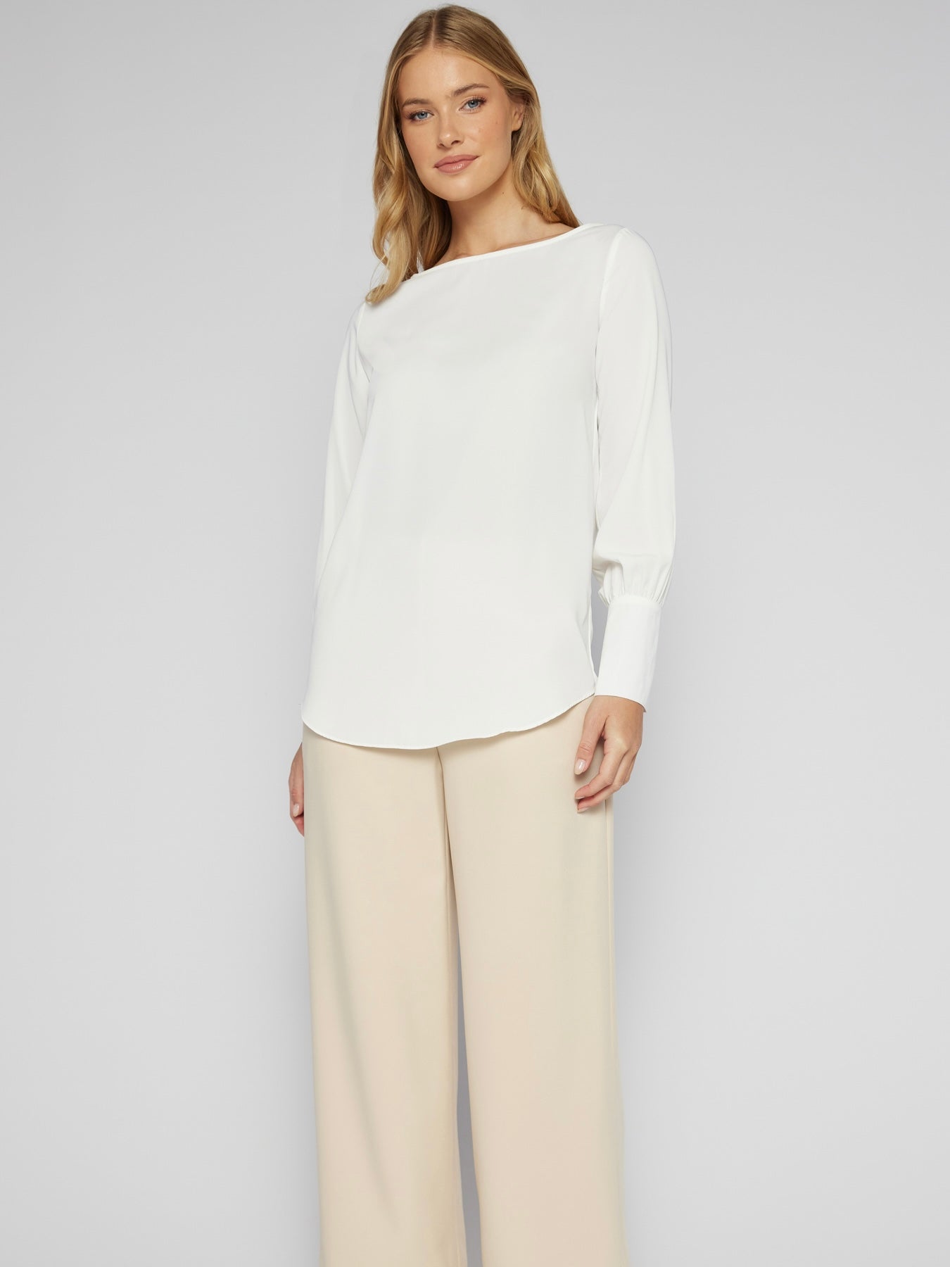 The Lacey Blouse - White