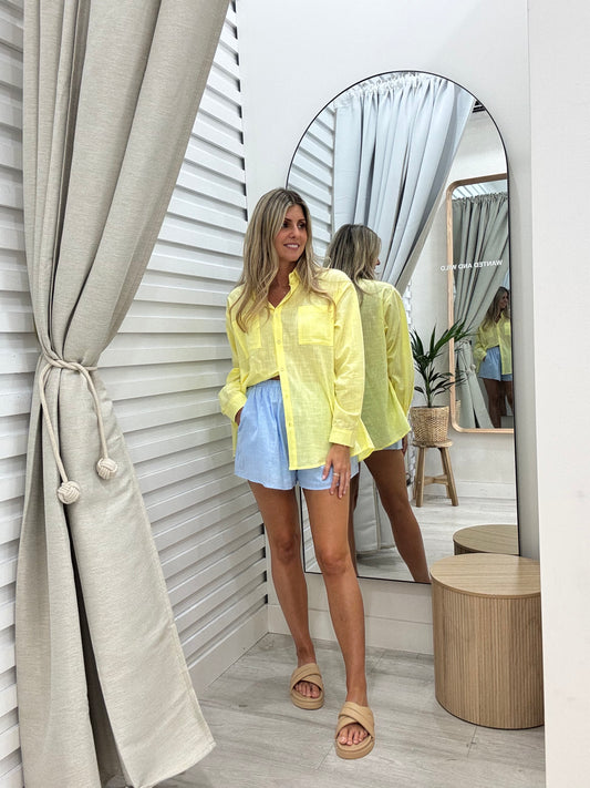 Bluebell Shirt - Yellow