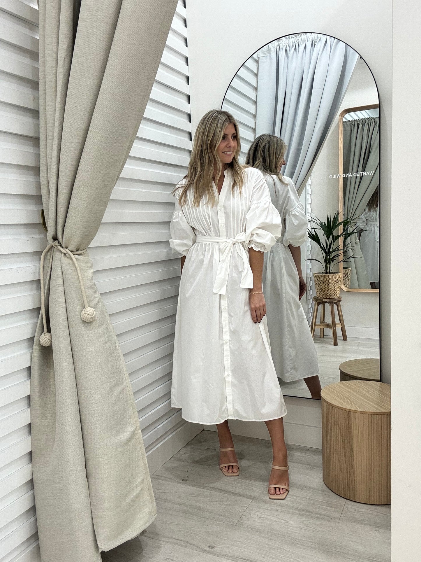 The Collette Dress - White