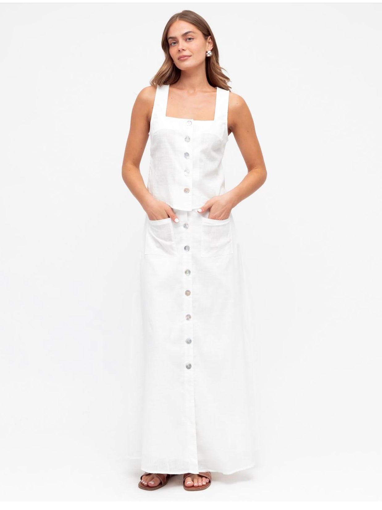 The Kylie Top - White
