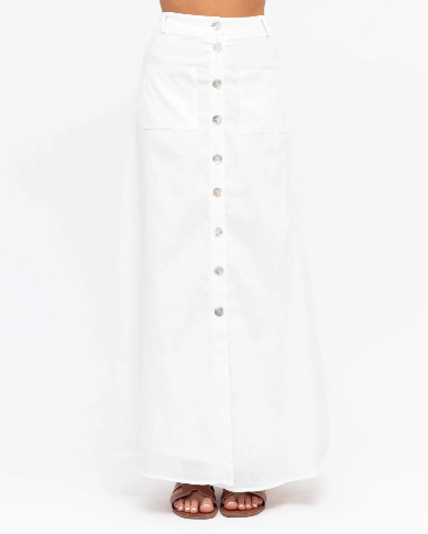 The Kylie Skirt - White
