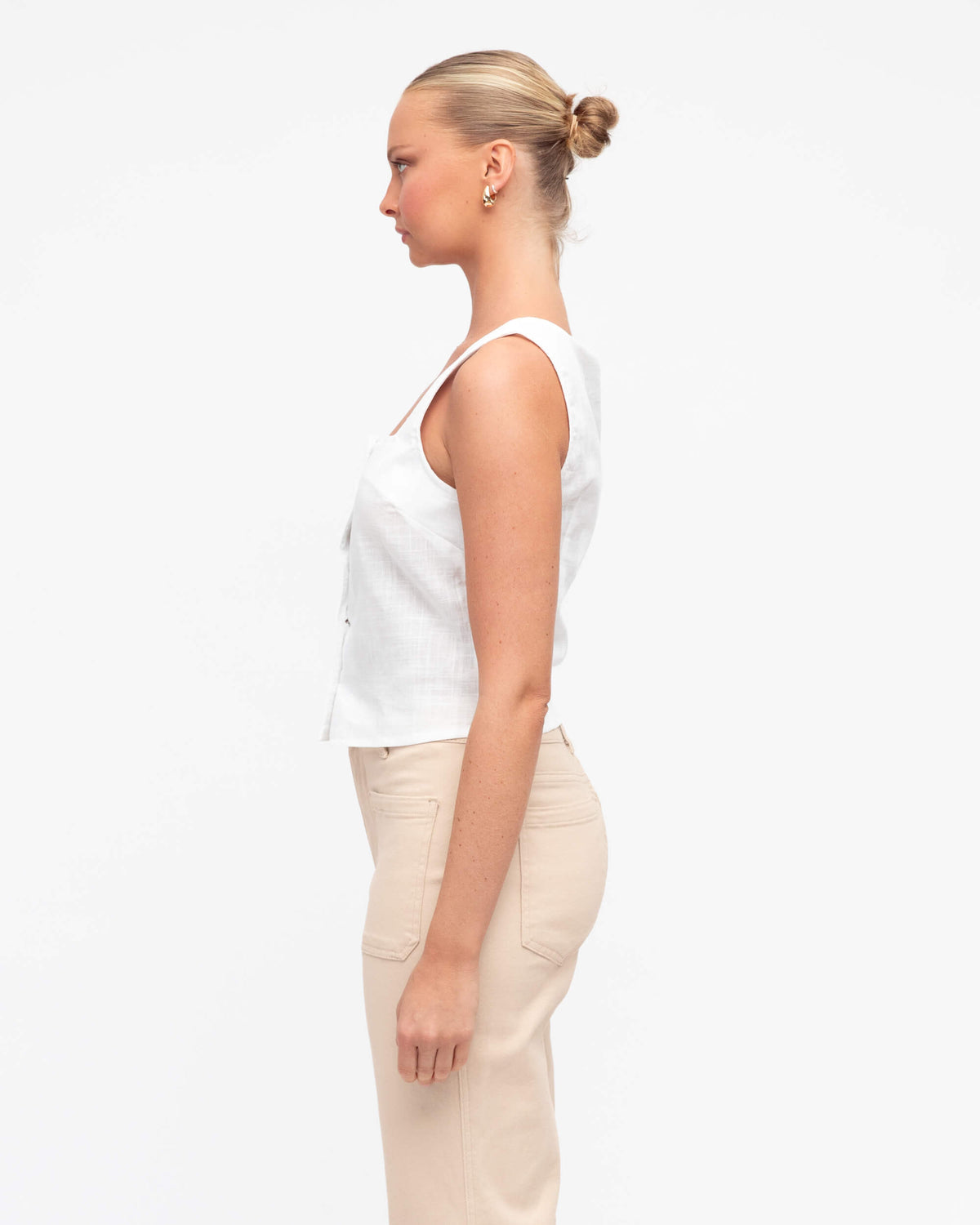 The Kylie Top - White