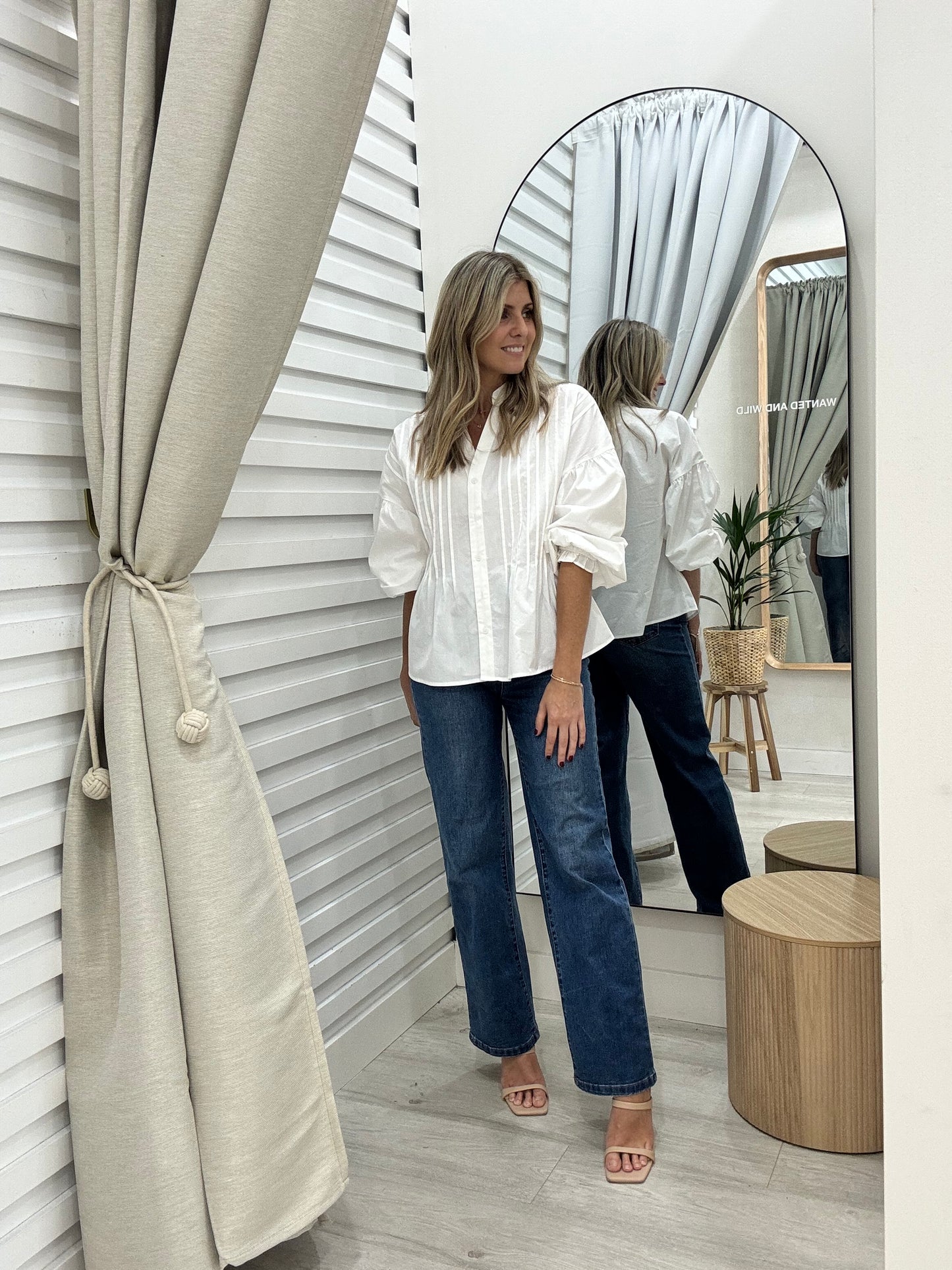 The Collette Shirt - White