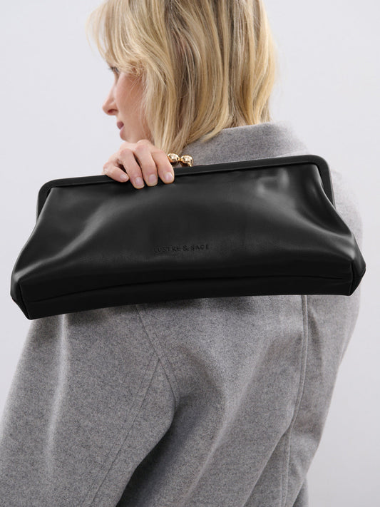 Lani Kisslock Bag - Black