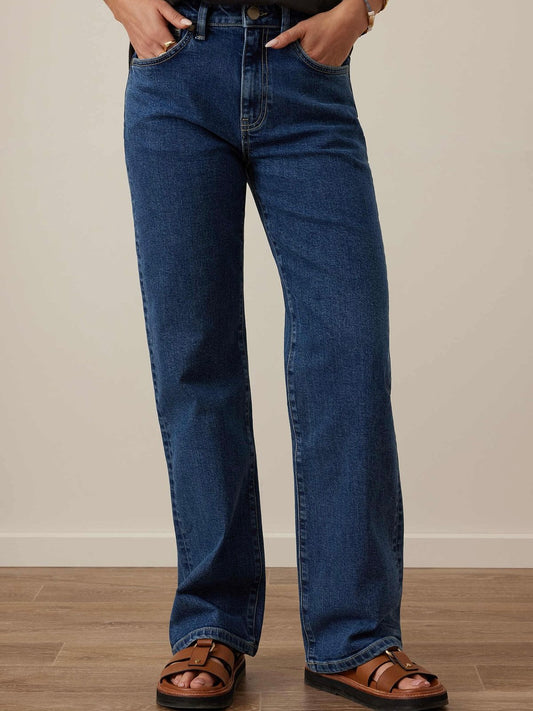 Sydney Straight Leg Jeans - Fresh Indigo