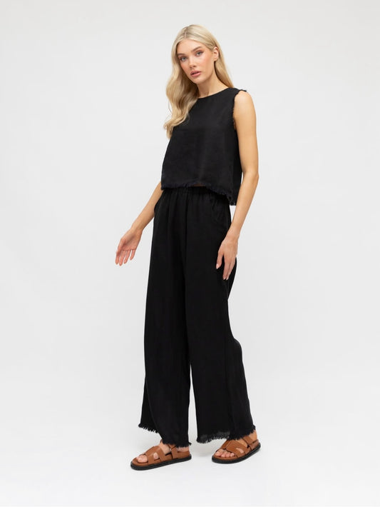 The Willow Top - Black