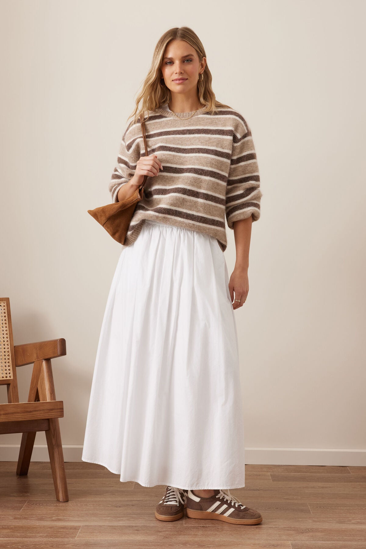 Florence Skirt - White