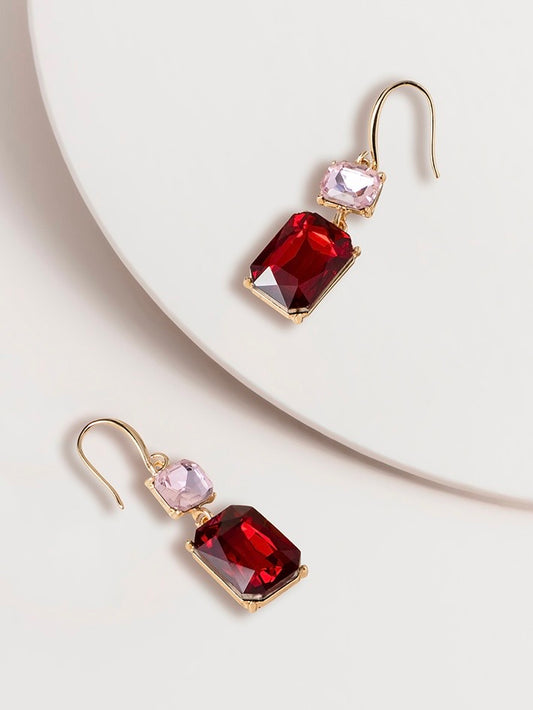 Hannah Gem Hook Earrings