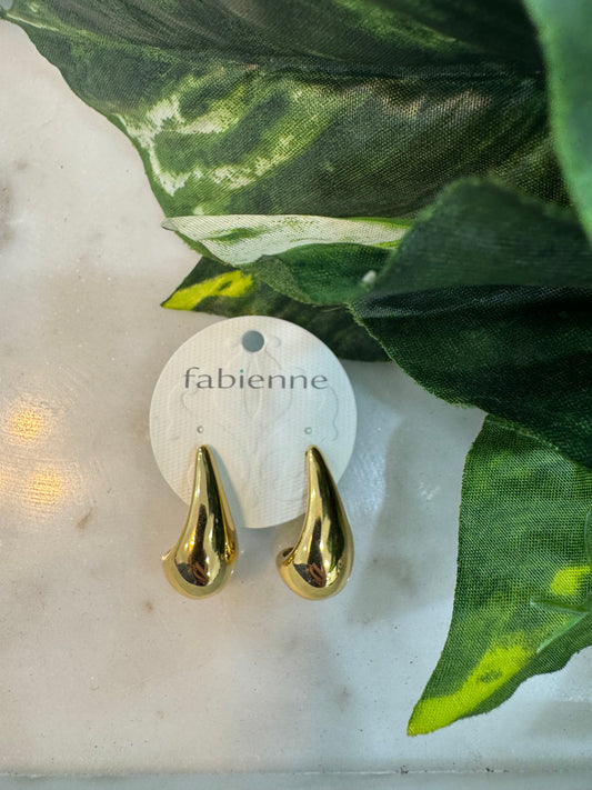 Helen waterdrop post earrings