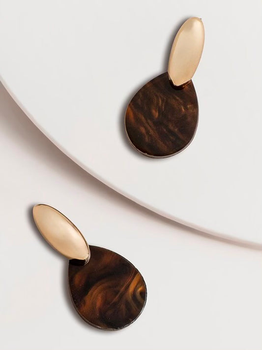 Misty Acetate Teardrop Earring