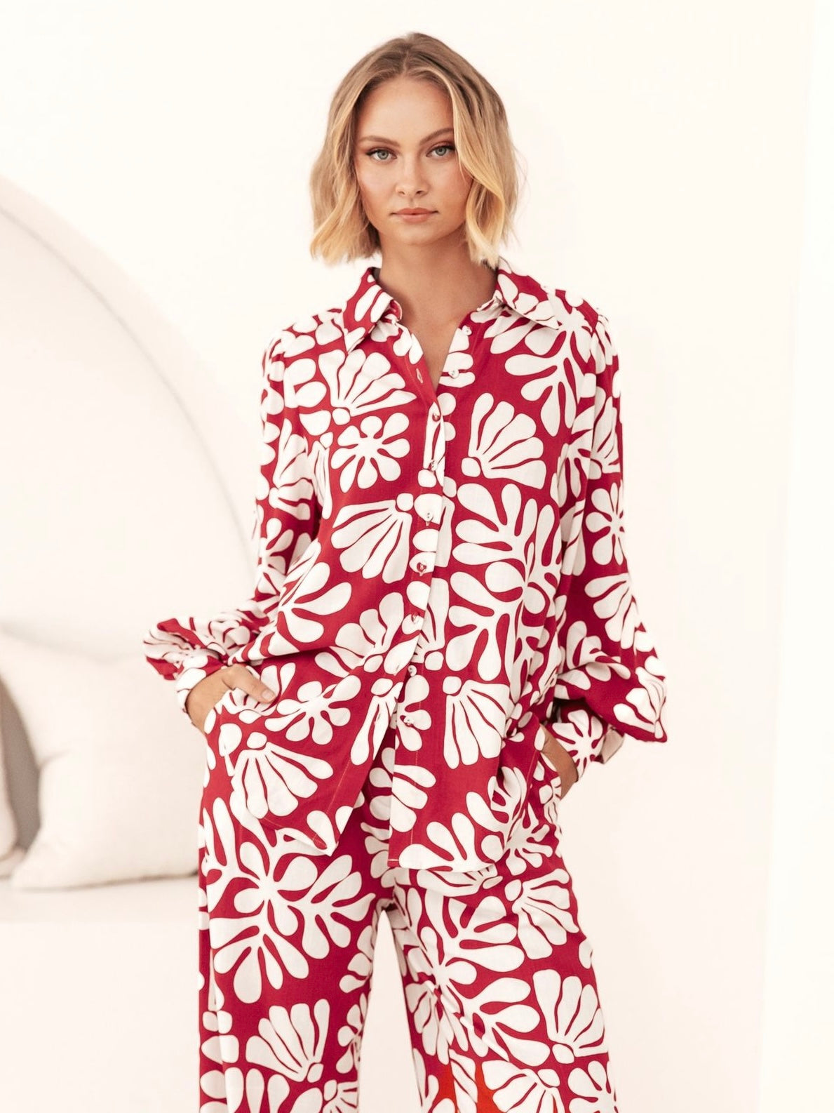 The Marni Shirt - Red