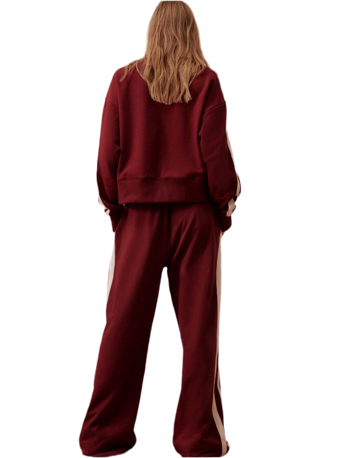 Ceres logo Track Pants - Burgundy