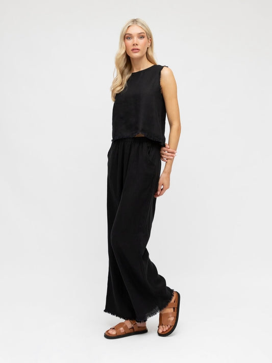 The Willow Top - Black