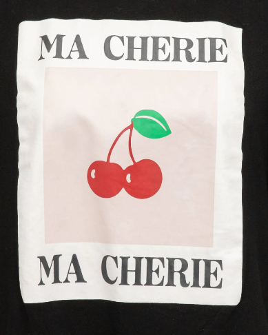 The Ma Cherie Tee - Black