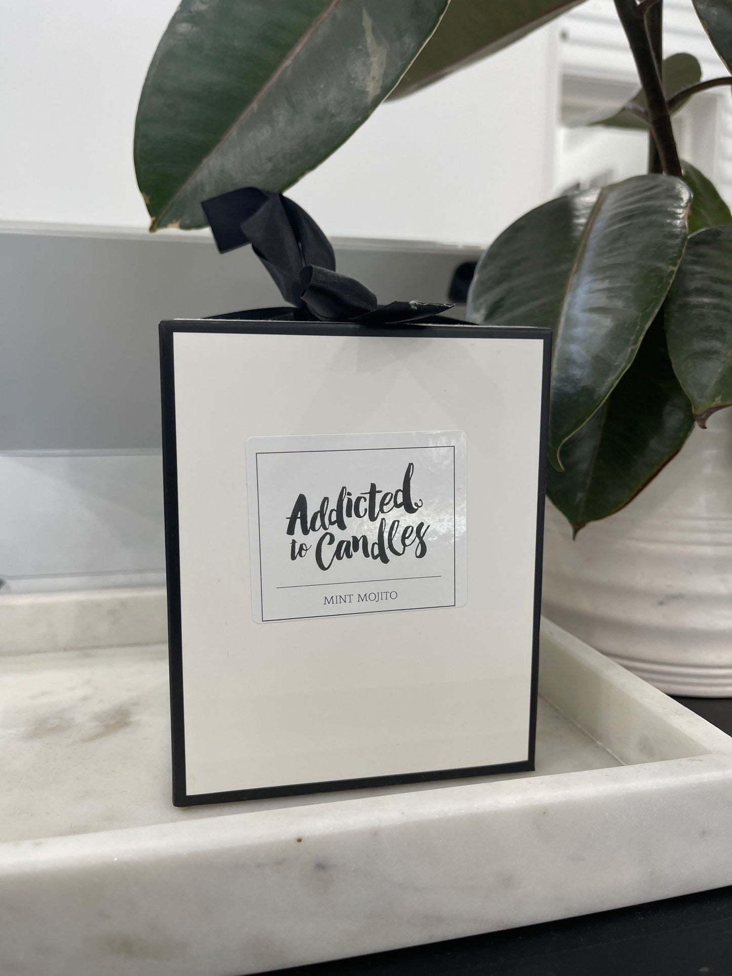 Addicted To Candles - Luxury Large Glass - WANTED AND WILD