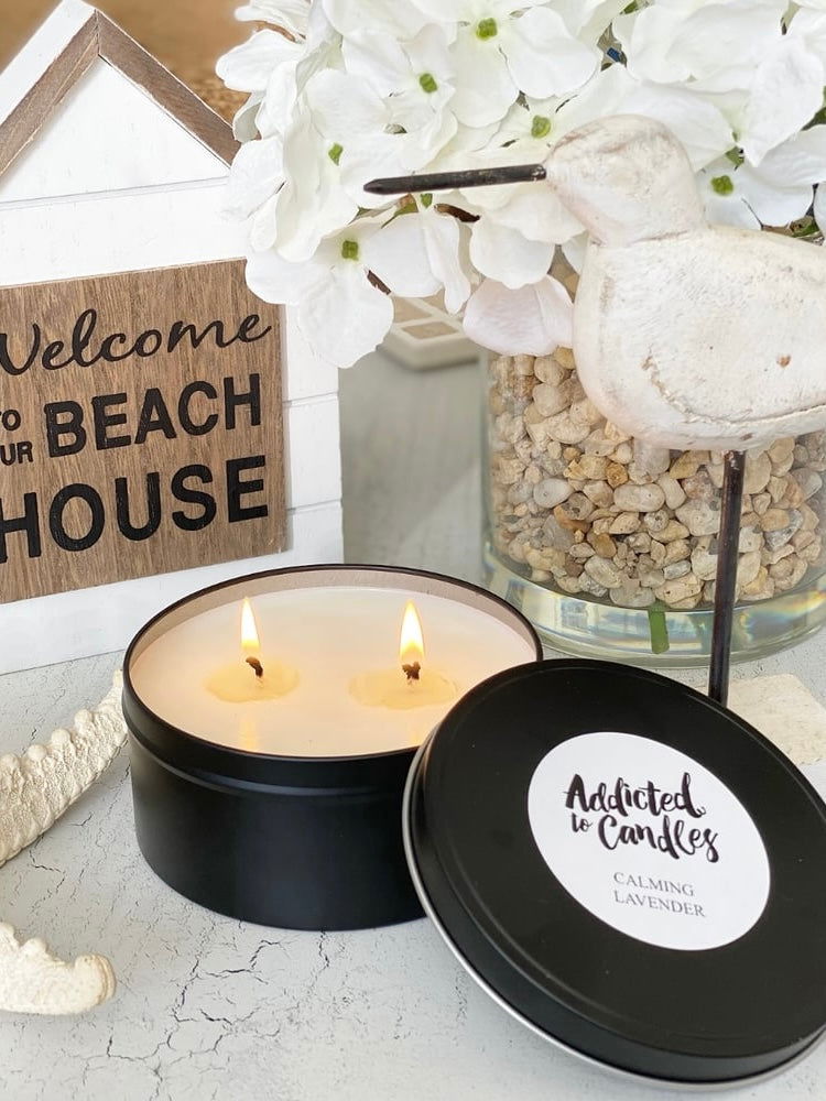 Addicted To Candles - Travel Tin Large - WANTED AND WILD