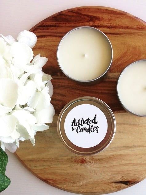 Addicted To Candles - Travel Tin Small - WANTED AND WILD