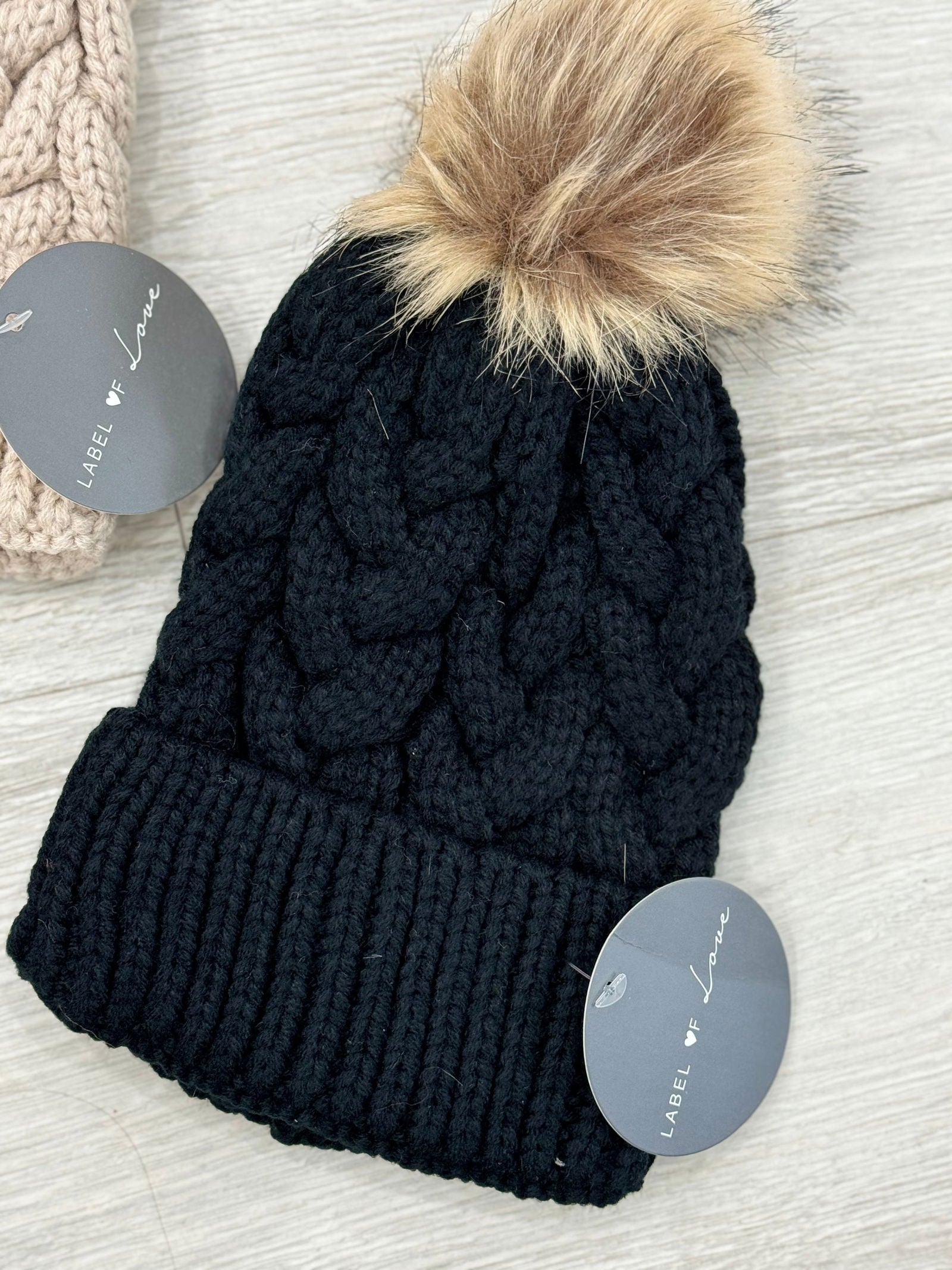 Aspen Rib Knit Beanie - WANTED AND WILD