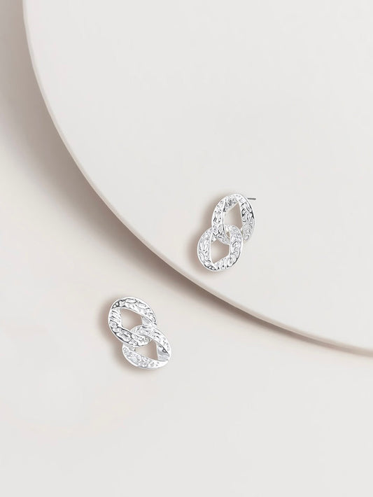 Audrey Chain Link Earrings - WANTED AND WILD