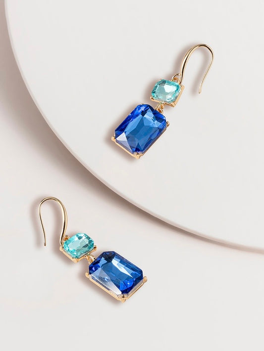 Hannah Gem Hook Earrings
