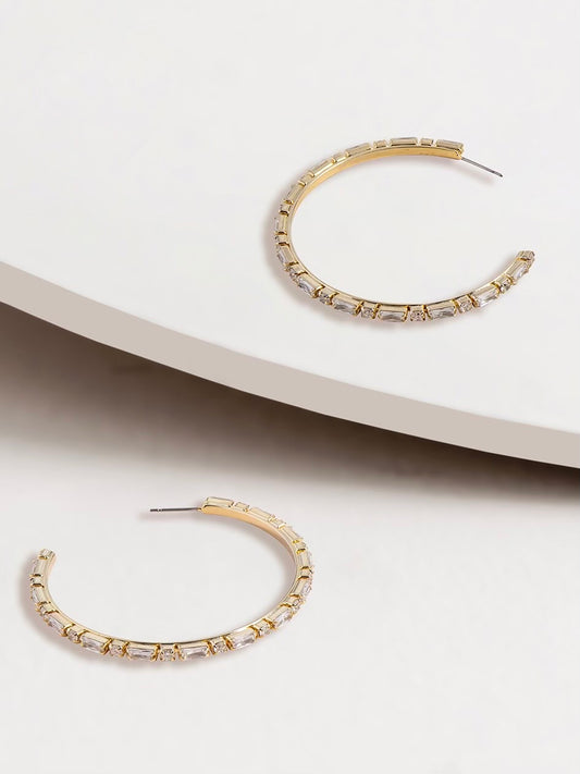 Demi Hoop Earrings