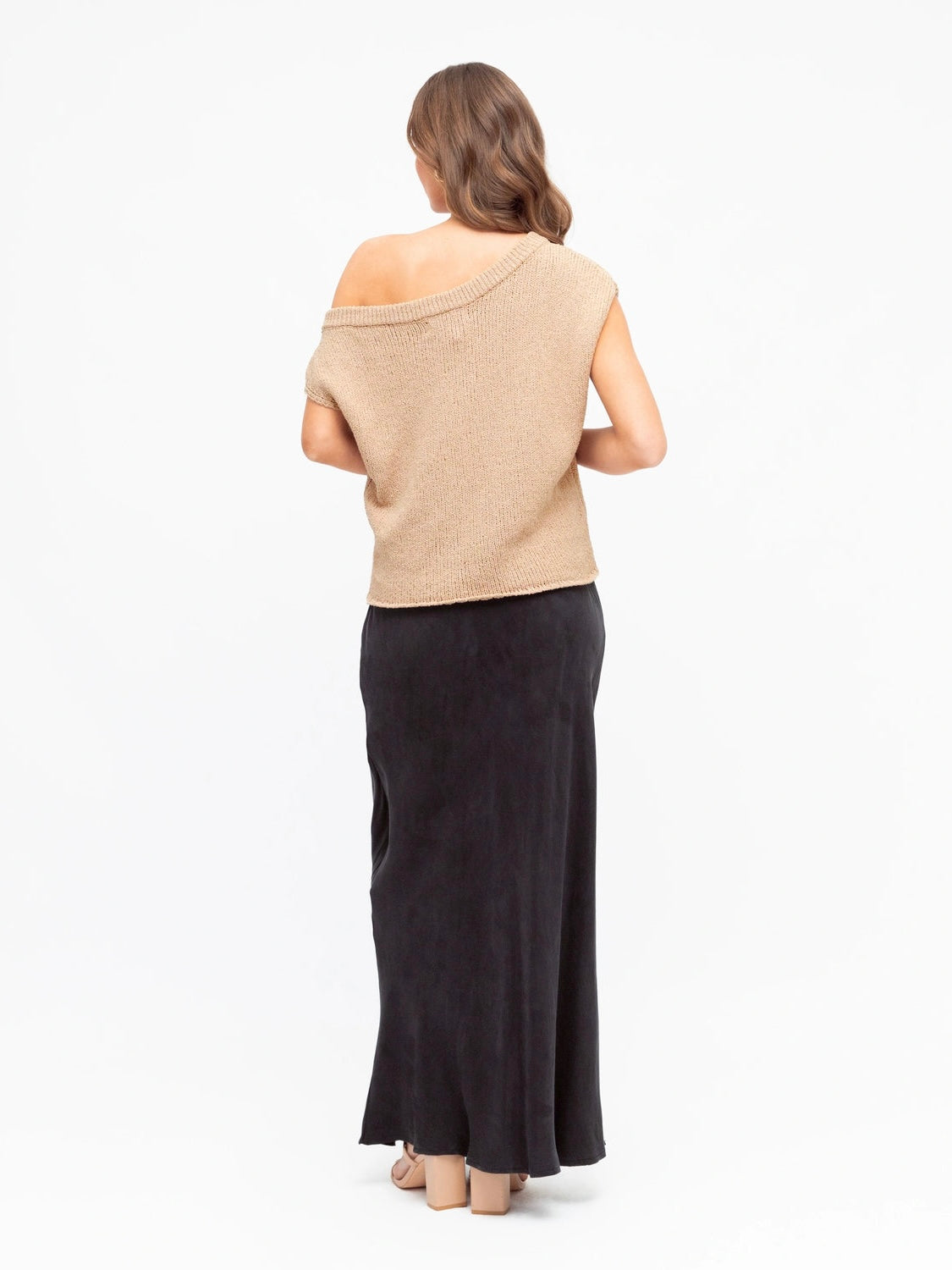 The Sienna Knit Top - Beige