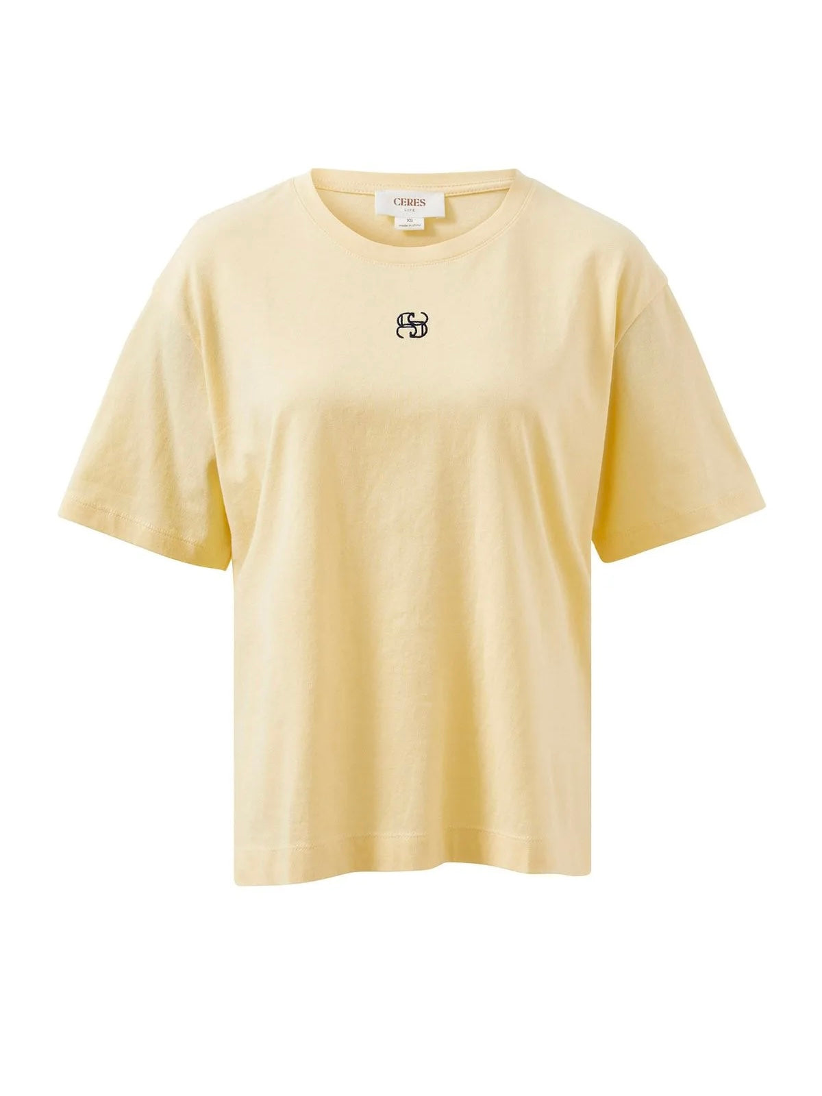 Stevie Slouchy Tee - Sunny Yellow