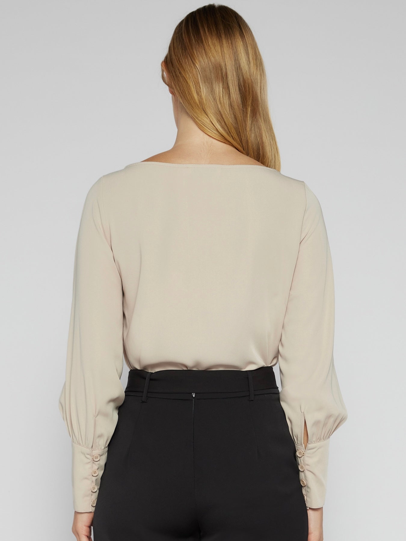 The Lacey Blouse - Beige
