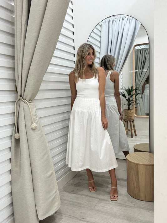 The Morgan Skirt- White