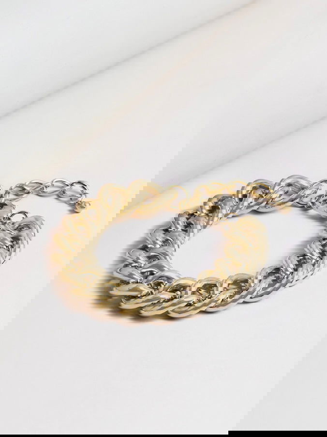 Emily Thick Curb Bracelet - WANTED AND WILD