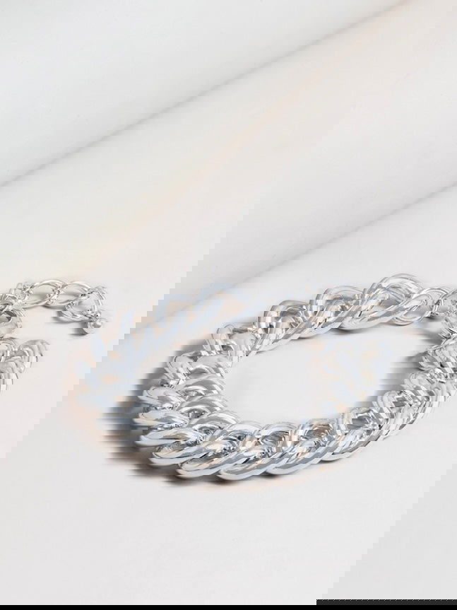 Emily Thick Curb Bracelet - WANTED AND WILD