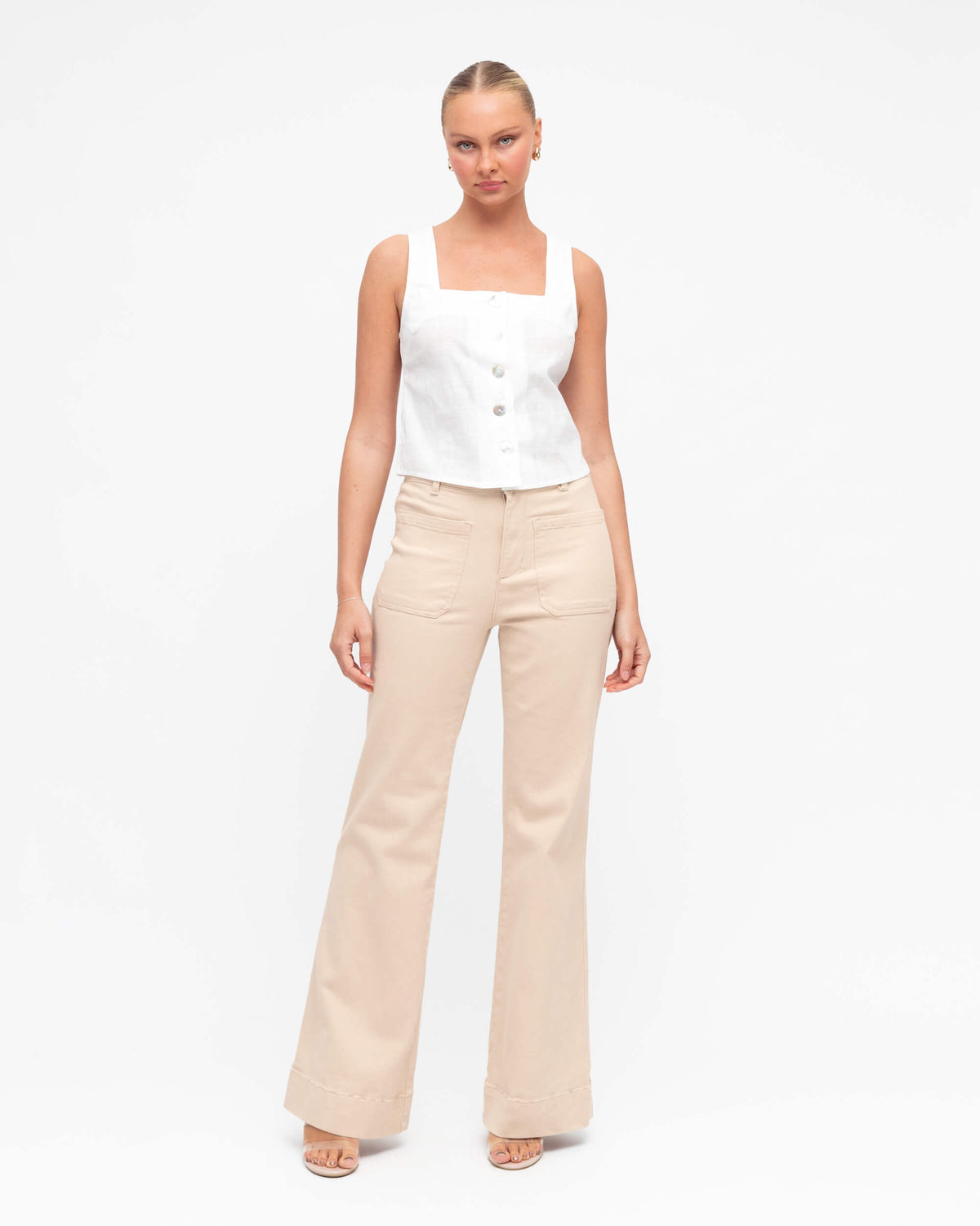 The Kylie Top - White