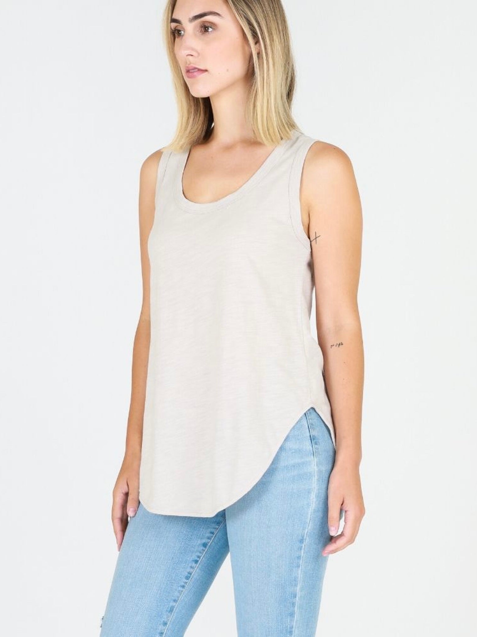 Fifi Tank - Stone - WANTED AND WILD