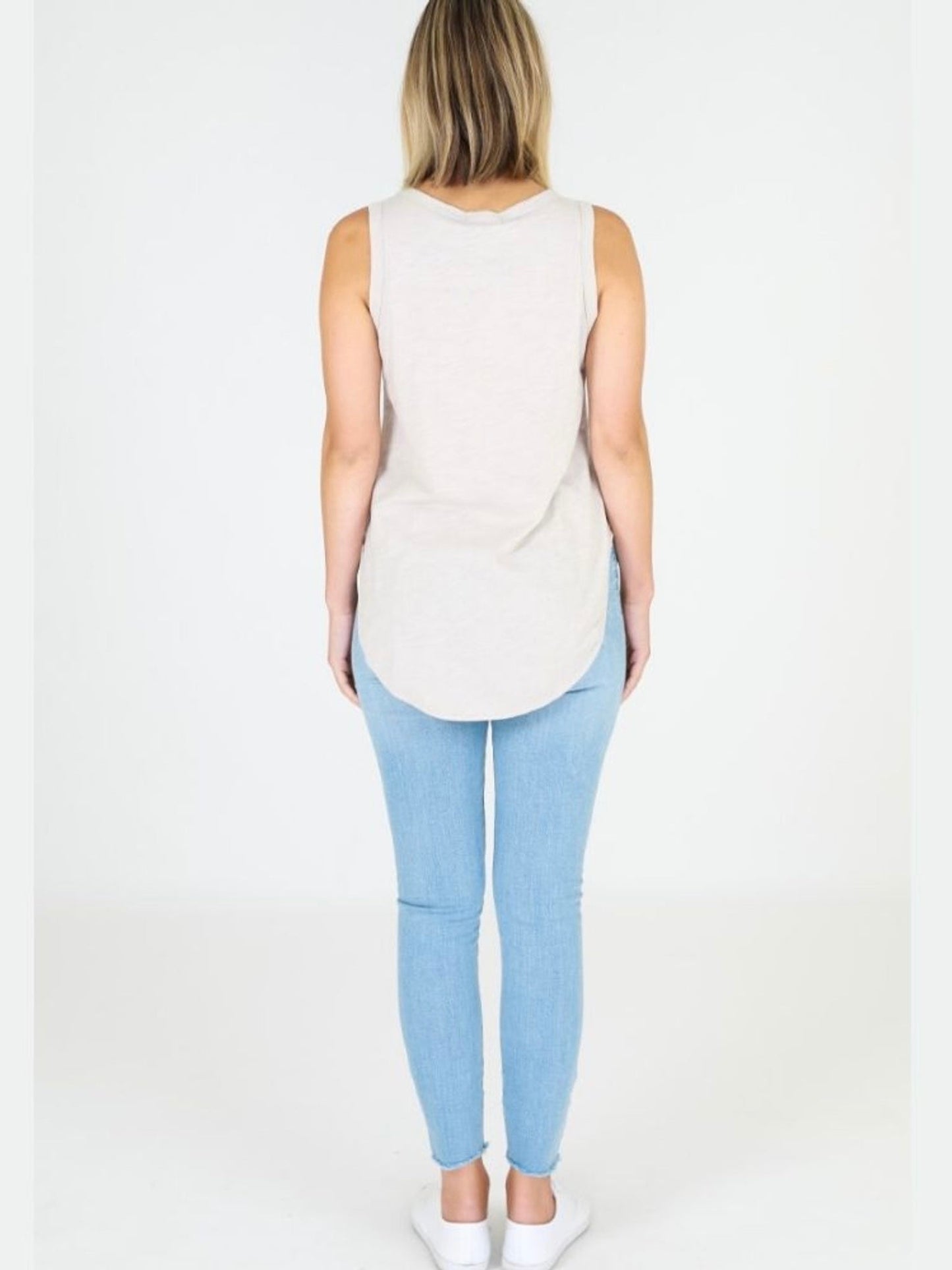 Fifi Tank - Stone - WANTED AND WILD