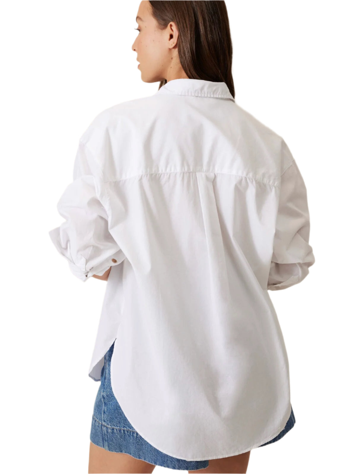 Ceres Life Oversized Shirt- White