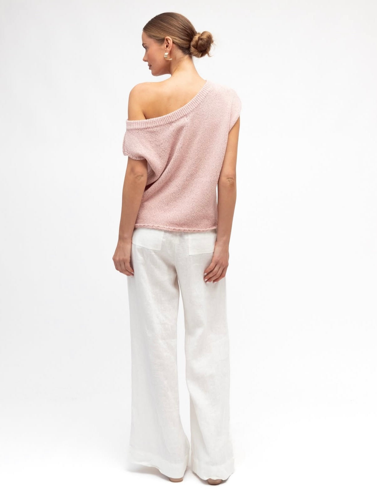 The Sienna Knit Top - Blush