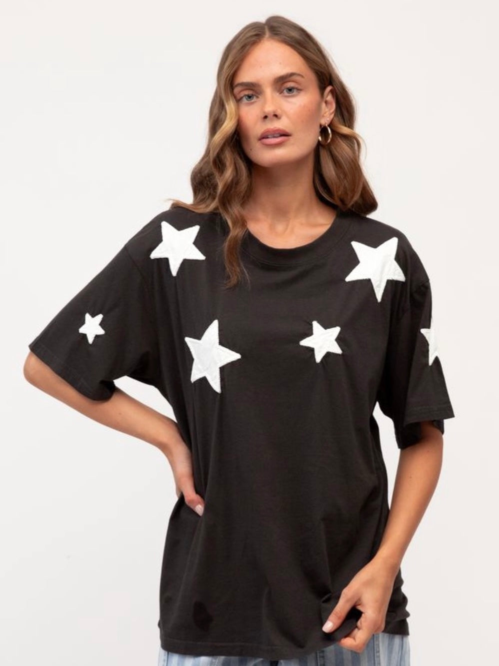 The Stella Tee | Vintage Black