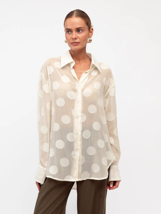 The Belle Shirt - Sheer Spot