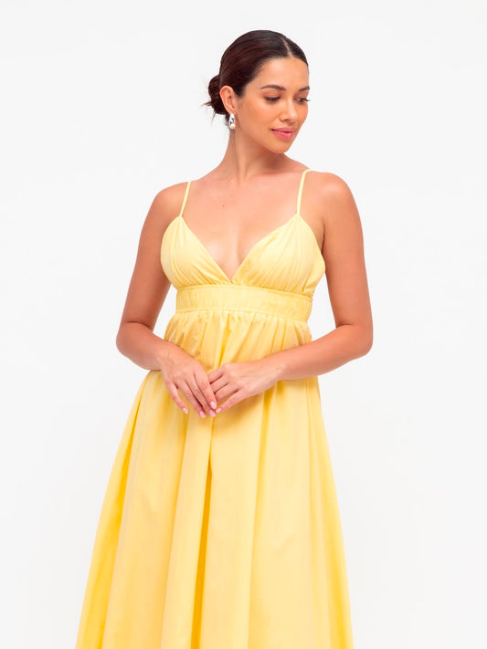 Santorini Dress -  Buttercup