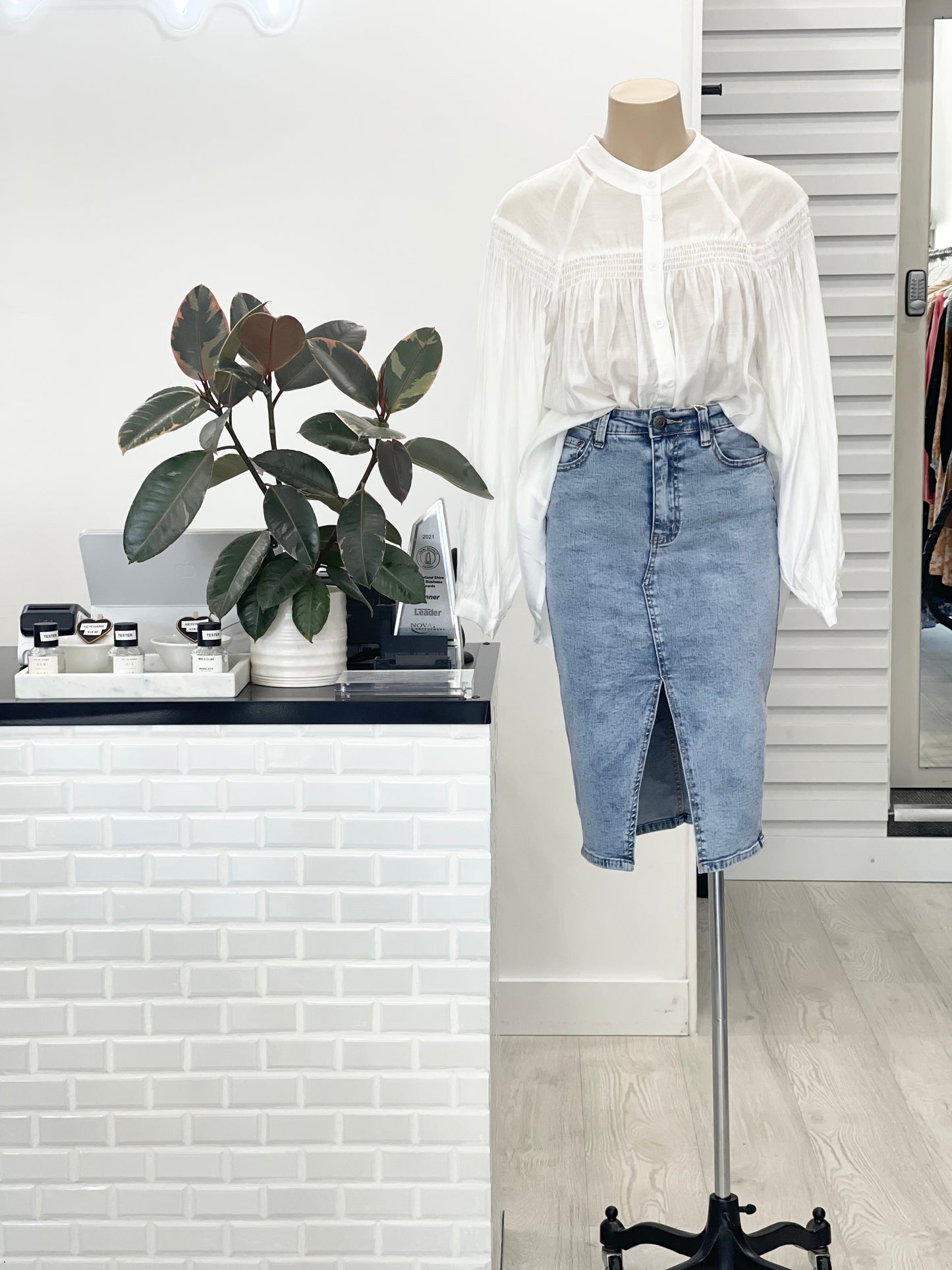 The Dylan Blouse - White