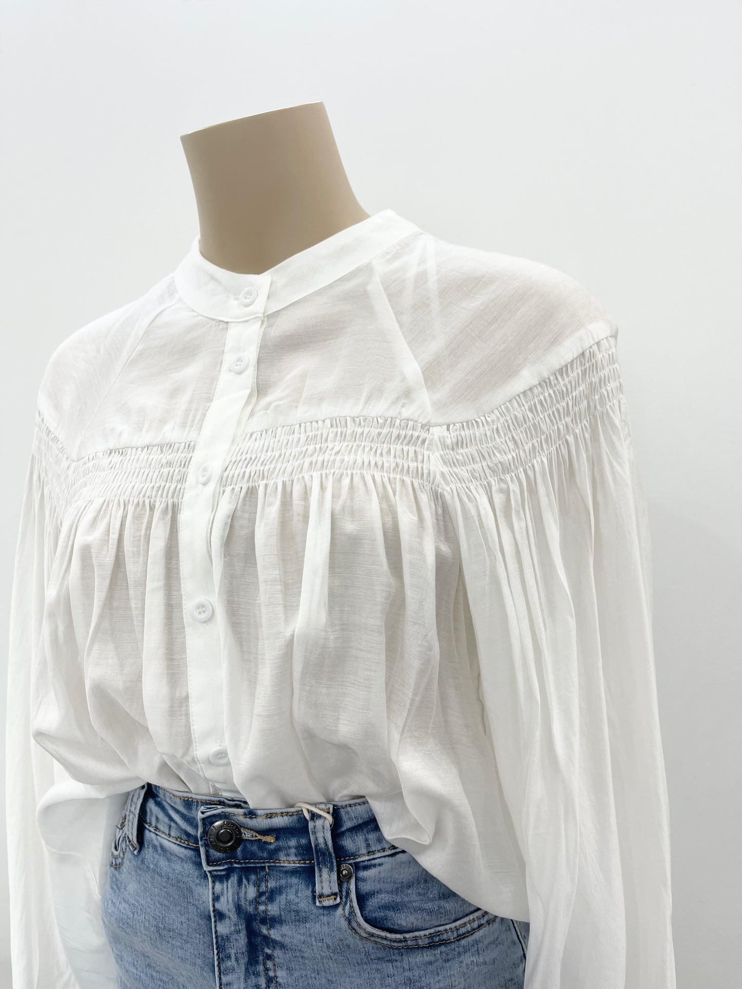 The Dylan Blouse - White