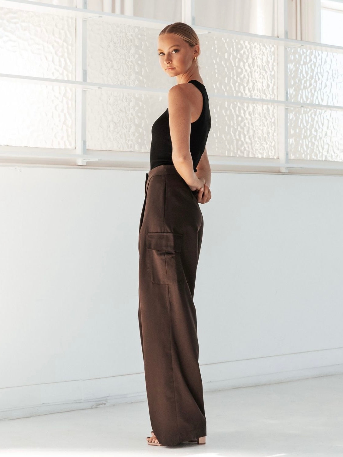 The Ribbed Tank - Black