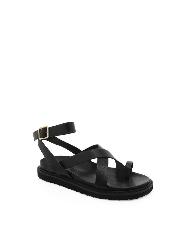 Zinnia Slides - Black