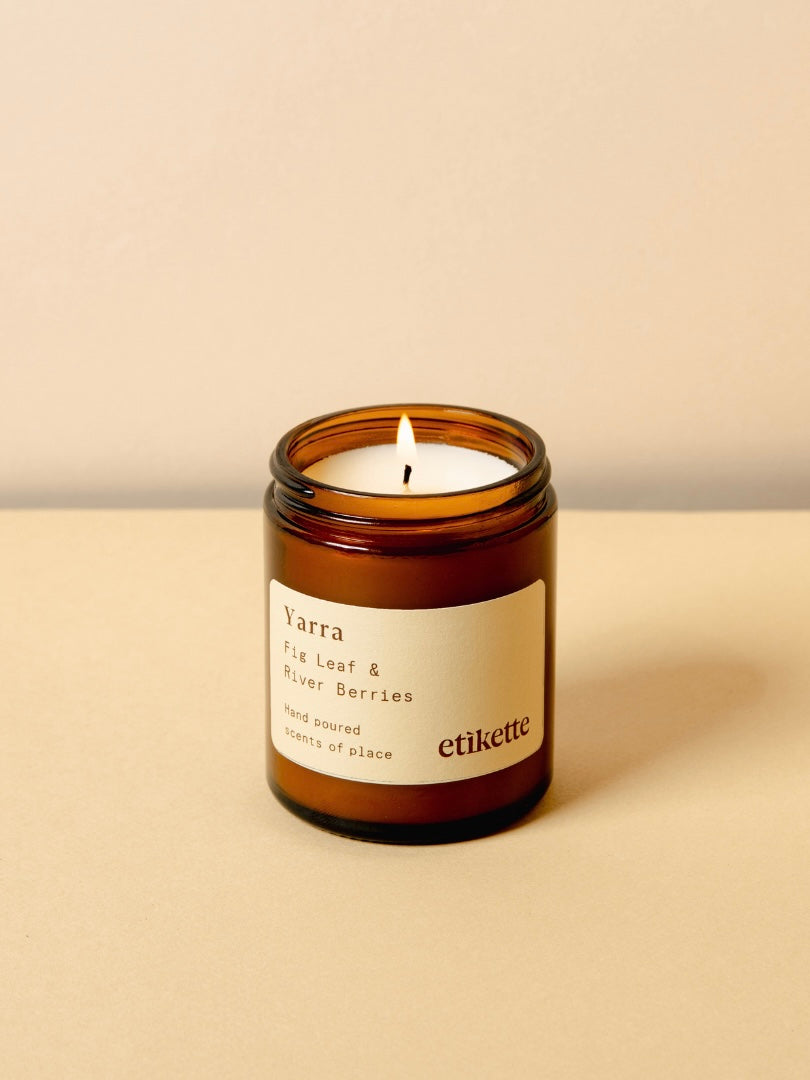 Etikette | Australian Soy Wax Candle | Wanted and Wild Gymea | 175ml 40+ Hrs