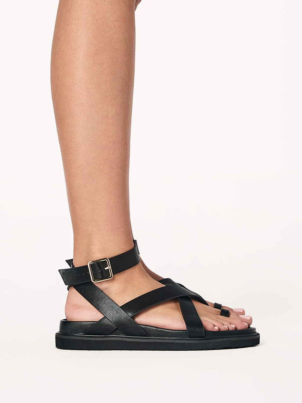 Zinnia Slides - Black