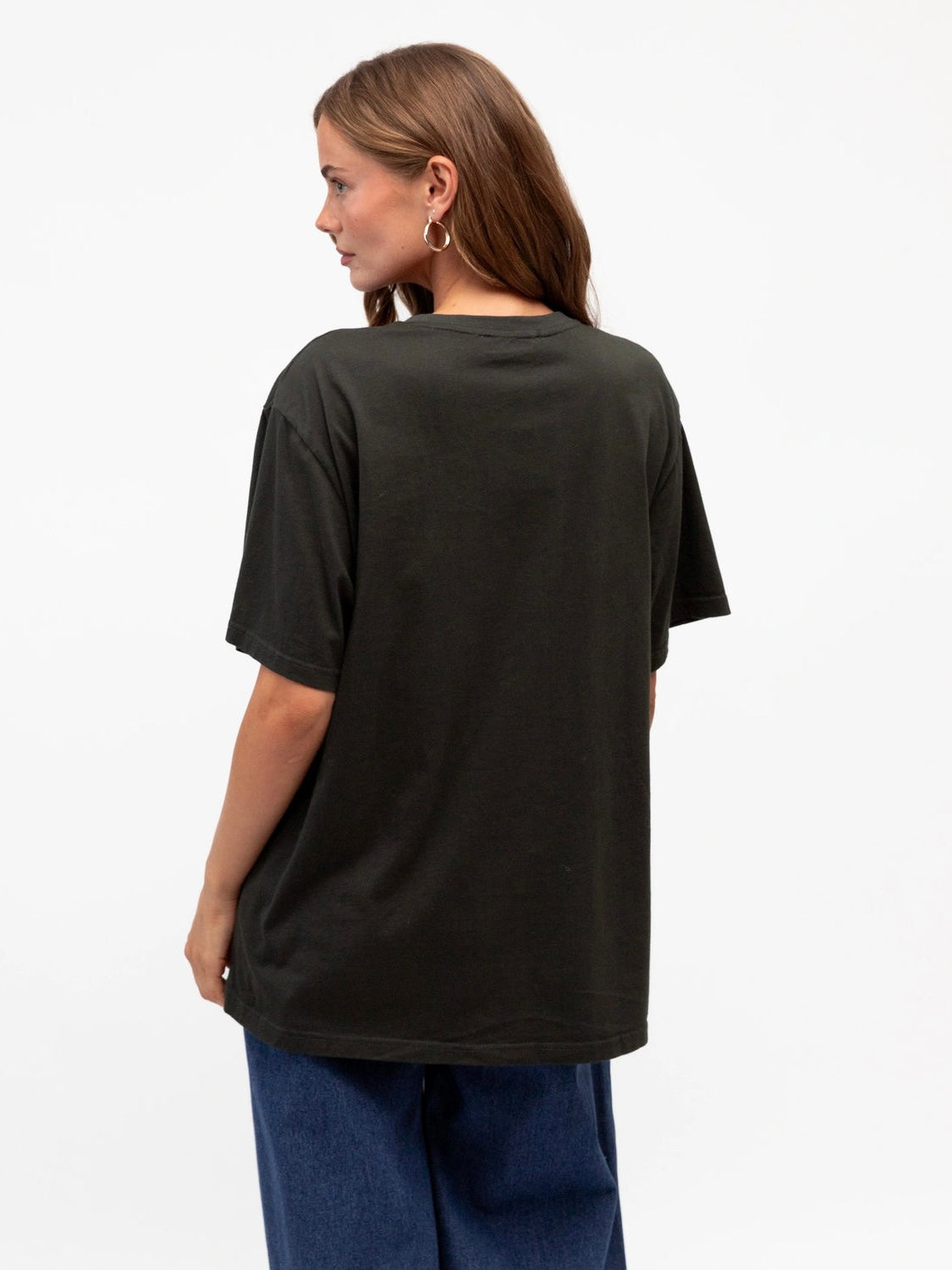The Stay Wild Tee - Vintage Black