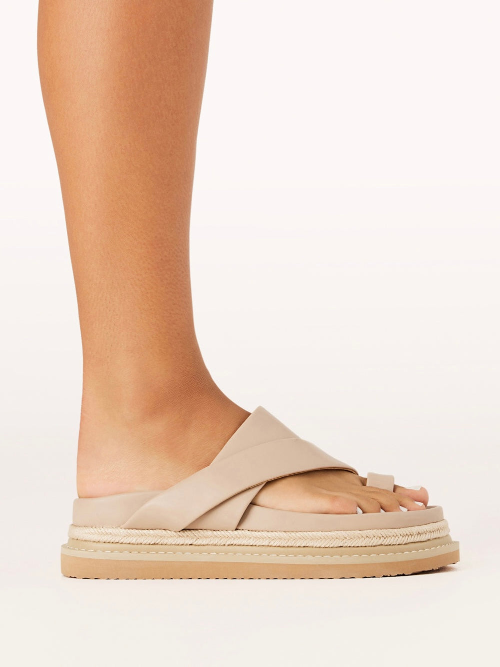 Armas Plaltform Slides- Light Clay