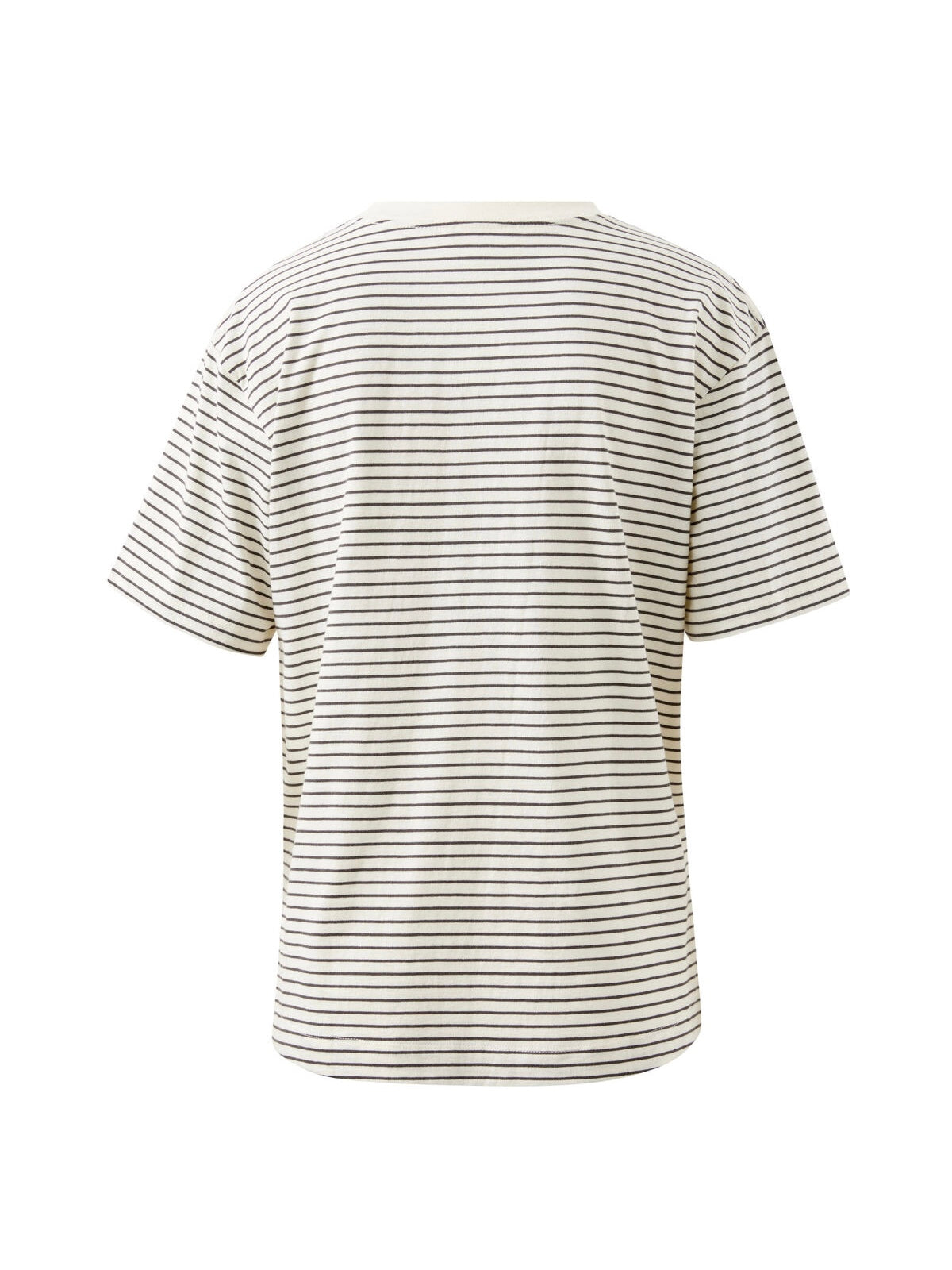 Stevie Slouchy Tee - Ecru Stripe