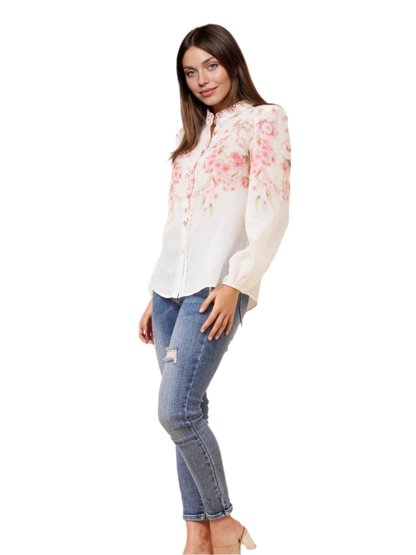 The Evelyn Shirt - Floral